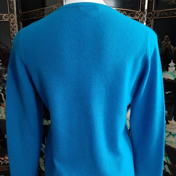 Charter Club 2 Ply 100% Cashmere Sweater - Picture 3 of 4